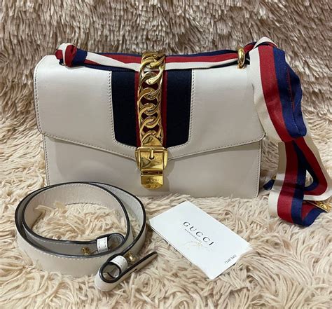 gucci sylvie bag fake|gucci sylvie small bag.